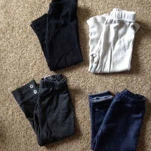 4 Pairs 18M Toddler Girls Leggings